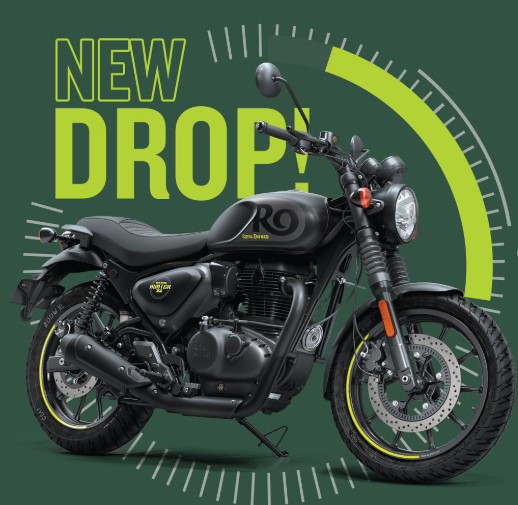 royal enfield hunter 350 graphite grey