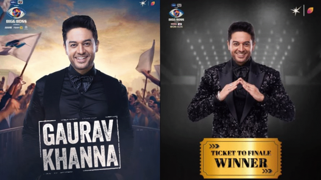 Gaurav Khanna Ticket to Finale Bigg Boss 19 Winner